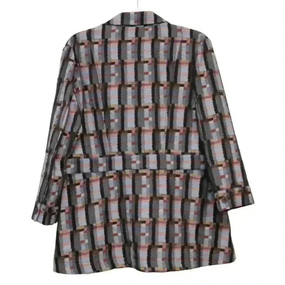 NWT Hilton Hollis Jacket Size Large Multicolor Boho Artsy Business Casual Career - Picture 10 of 16